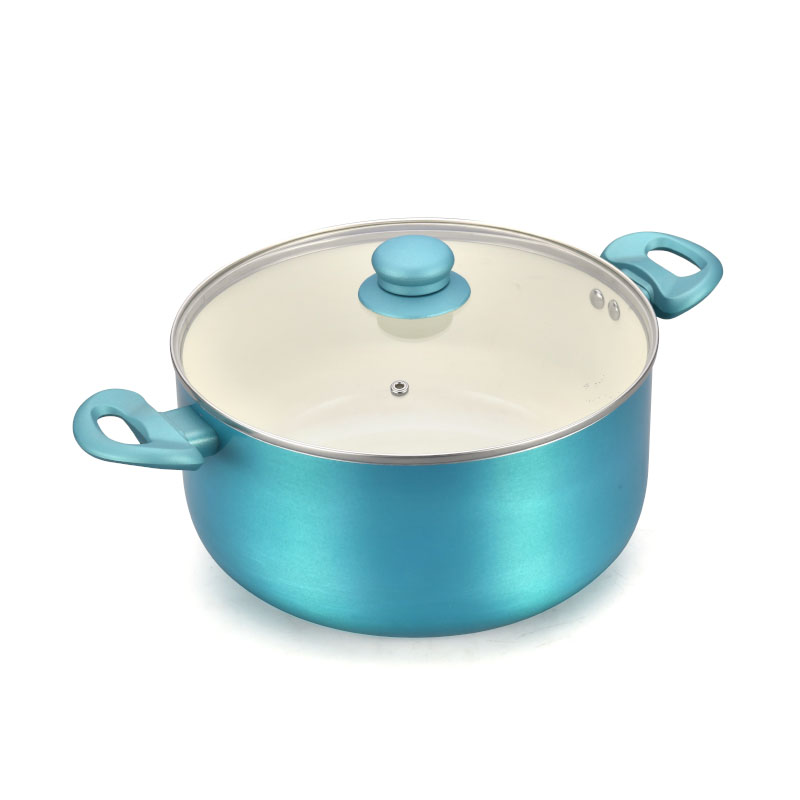 Durable Heat Resistant Panting Ceramic Cookware Set