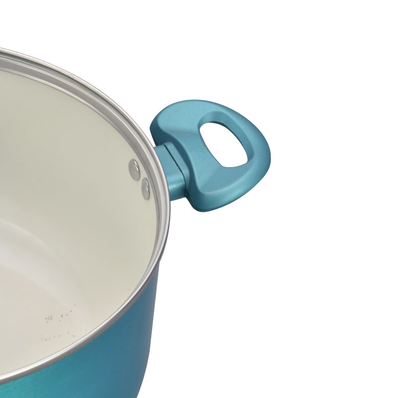 Durable Heat Resistant Panting Ceramic Cookware Set