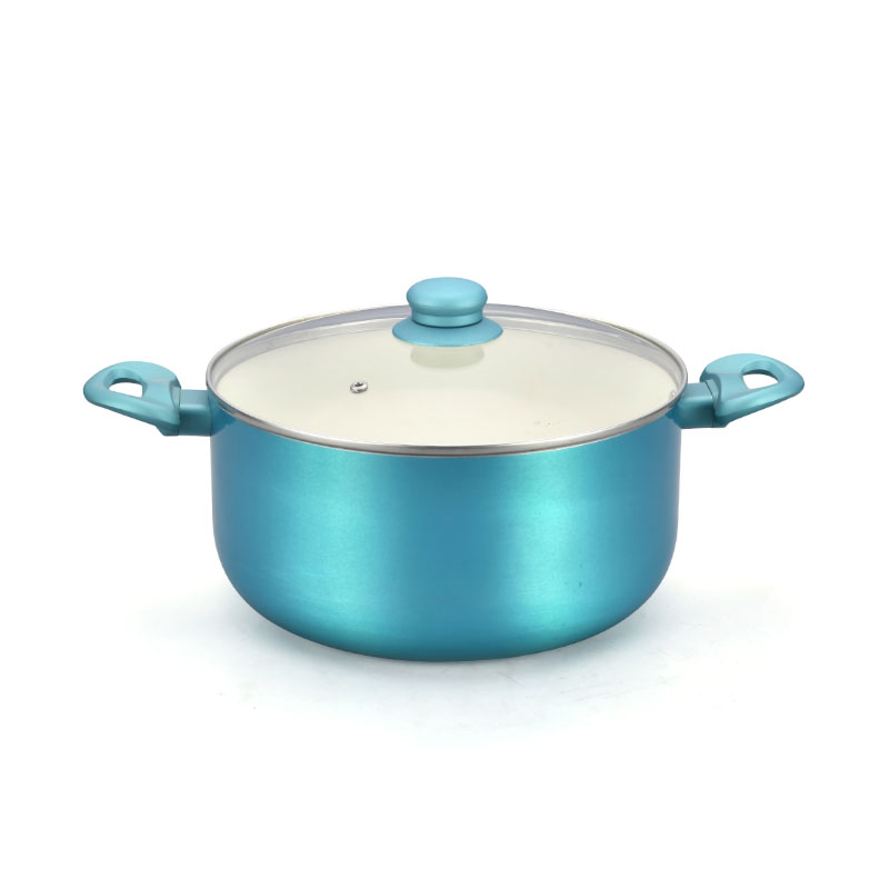 Durable Heat Resistant Panting Ceramic Cookware Set