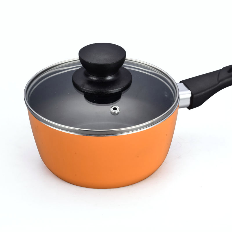 Multicolor Pots and Pans Pressed Cookware