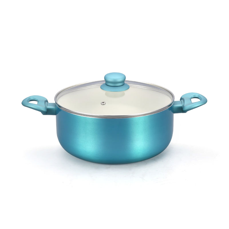 Durable Heat Resistant Panting Ceramic Cookware Set