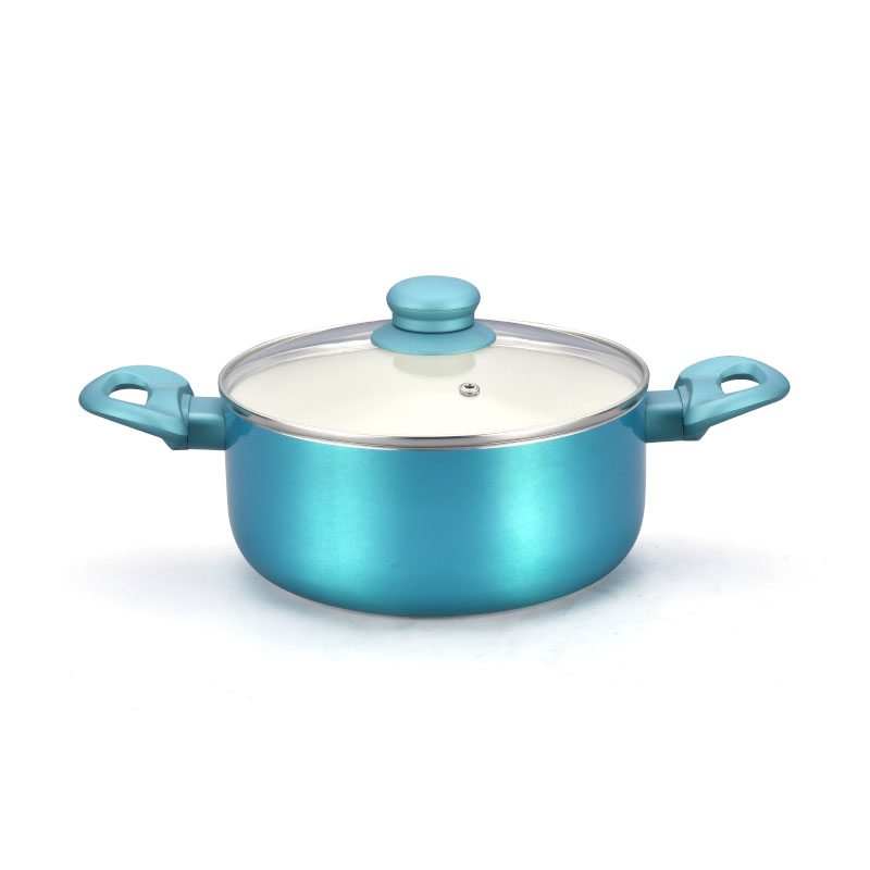 Durable Heat Resistant Panting Ceramic Cookware Set