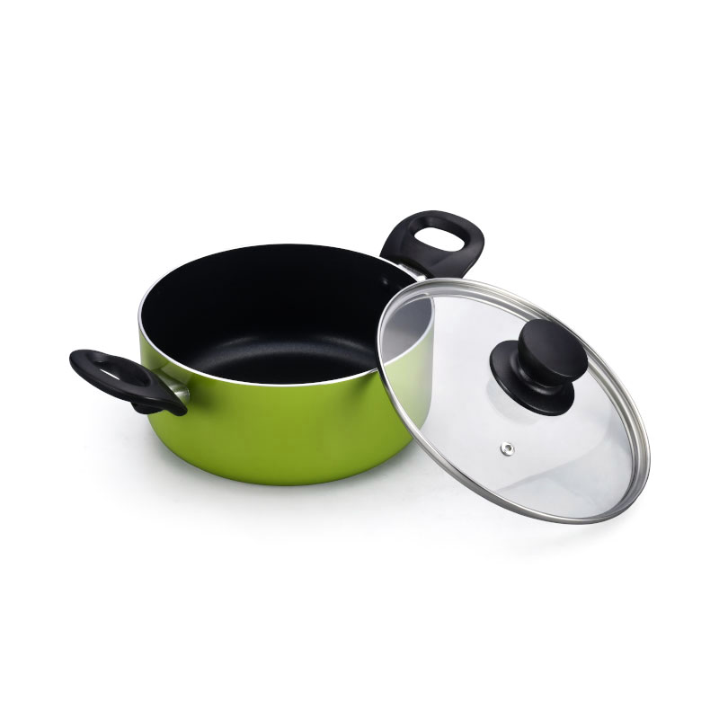 Multicolor Pots and Pans Pressed Cookware
