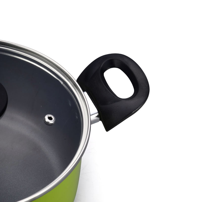 Multicolor Pots and Pans Pressed Cookware