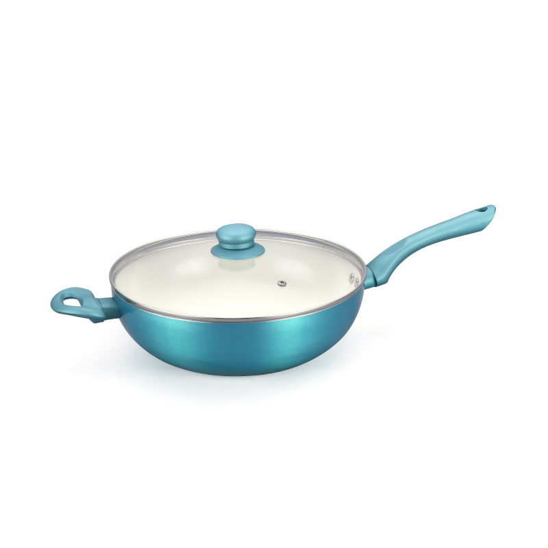 Durable Heat Resistant Panting Ceramic Cookware Set