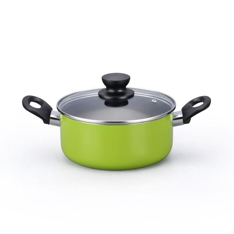 Multicolor Pots and Pans Pressed Cookware