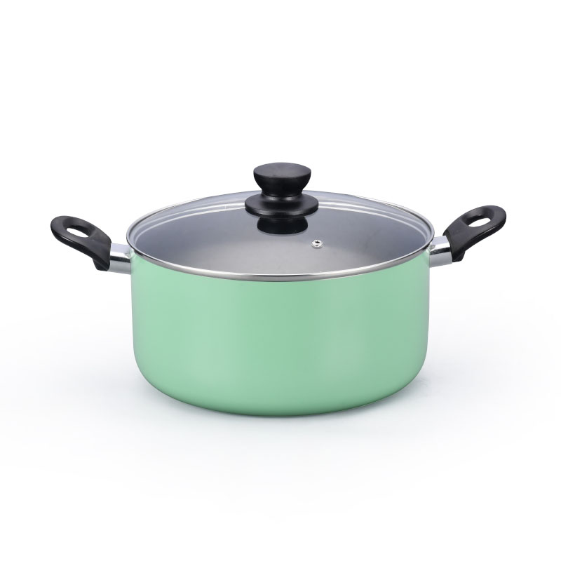 Multicolor Pots and Pans Pressed Cookware