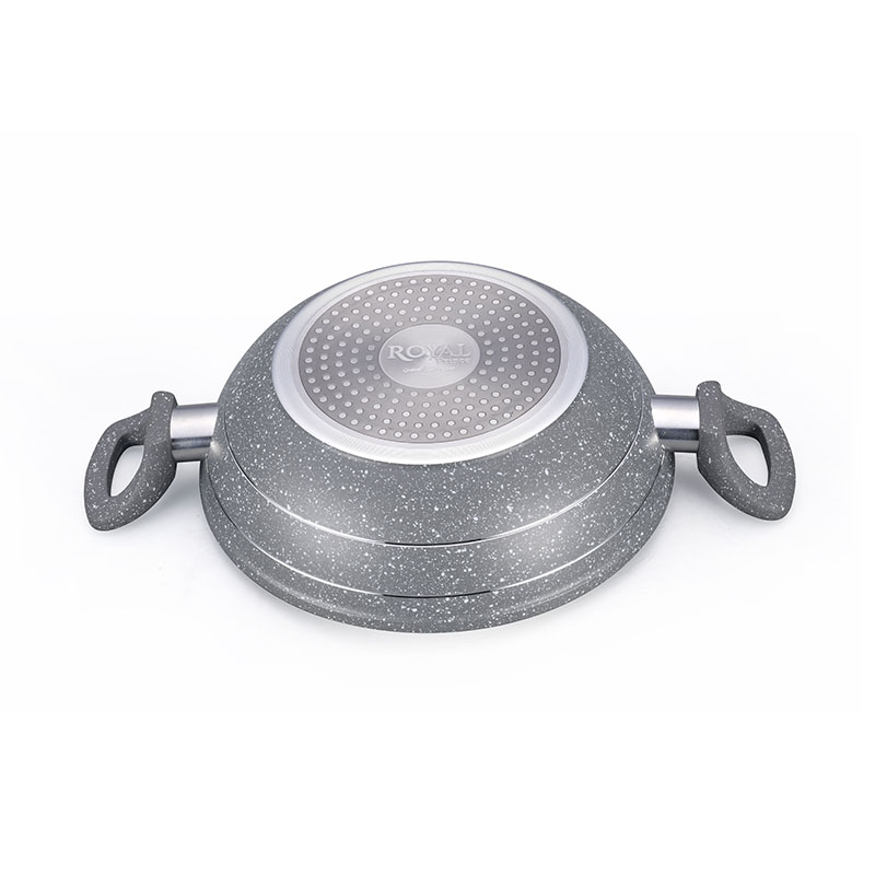Non Stick Cooking Pan Forged Cookware with White Dots