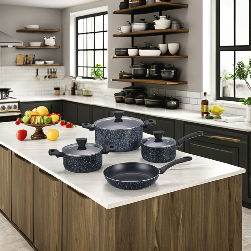 Black Good Non Stick Cookware