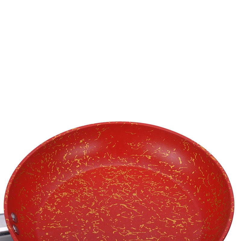 Telamon Red Golden Thread Weave Design Cookware Set