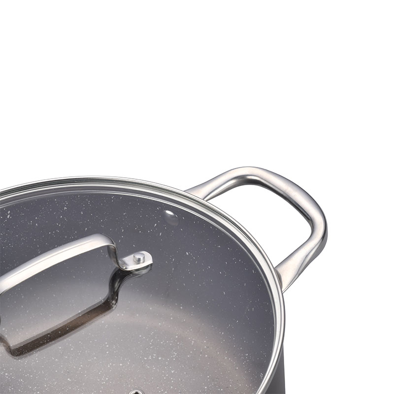Advanced Home Stainless Steel Pots And Pans Set Pressed Cookware