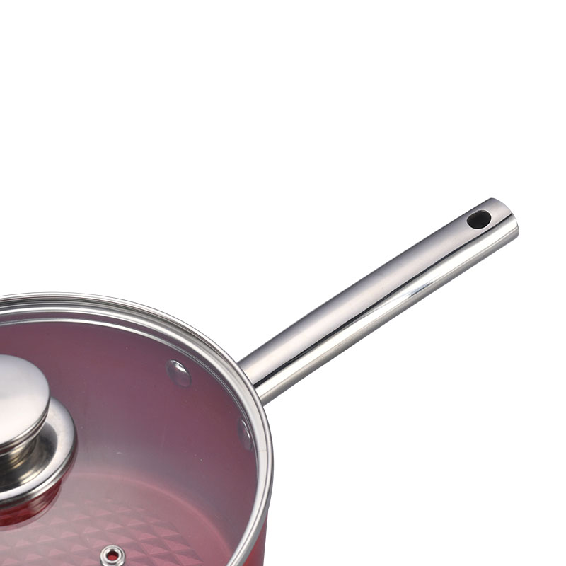 Hammered Stainless Steel Pots And Pans Set Forged Cookware