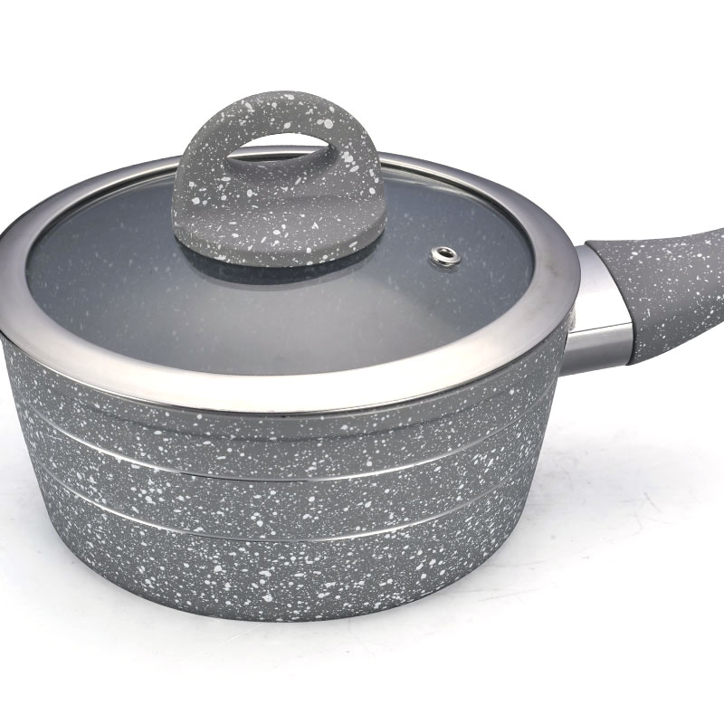 Non Stick Cooking Pan Forged Cookware with White Dots