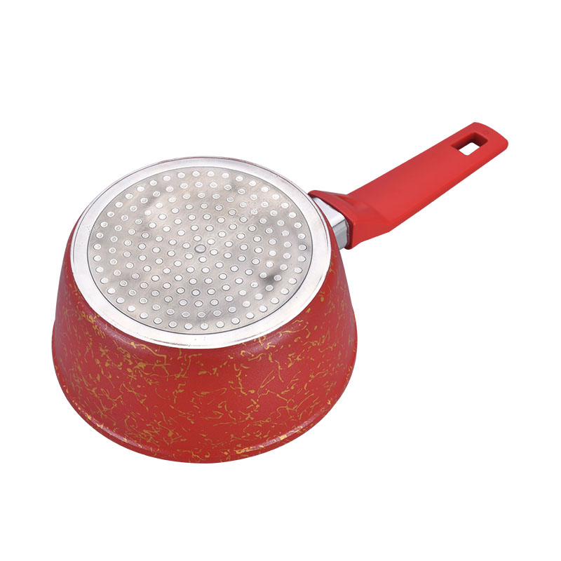 Telamon Red Golden Thread Weave Design Cookware Set