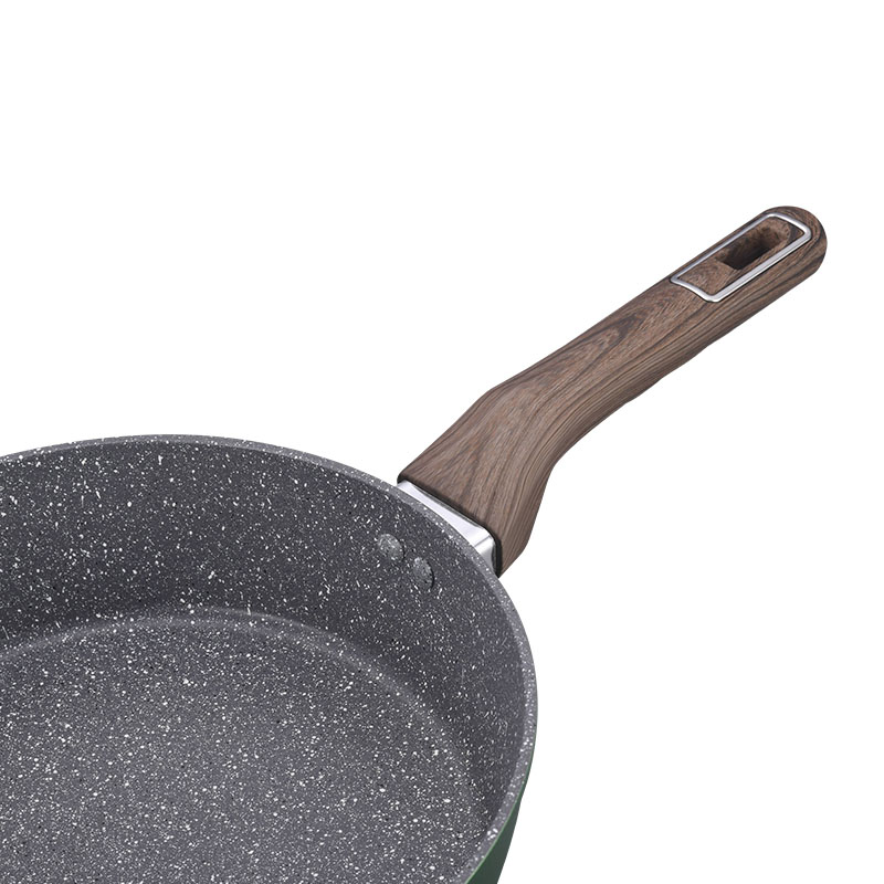 Dark Grey Stone Non Stick Cooking Pots Forged Cookware