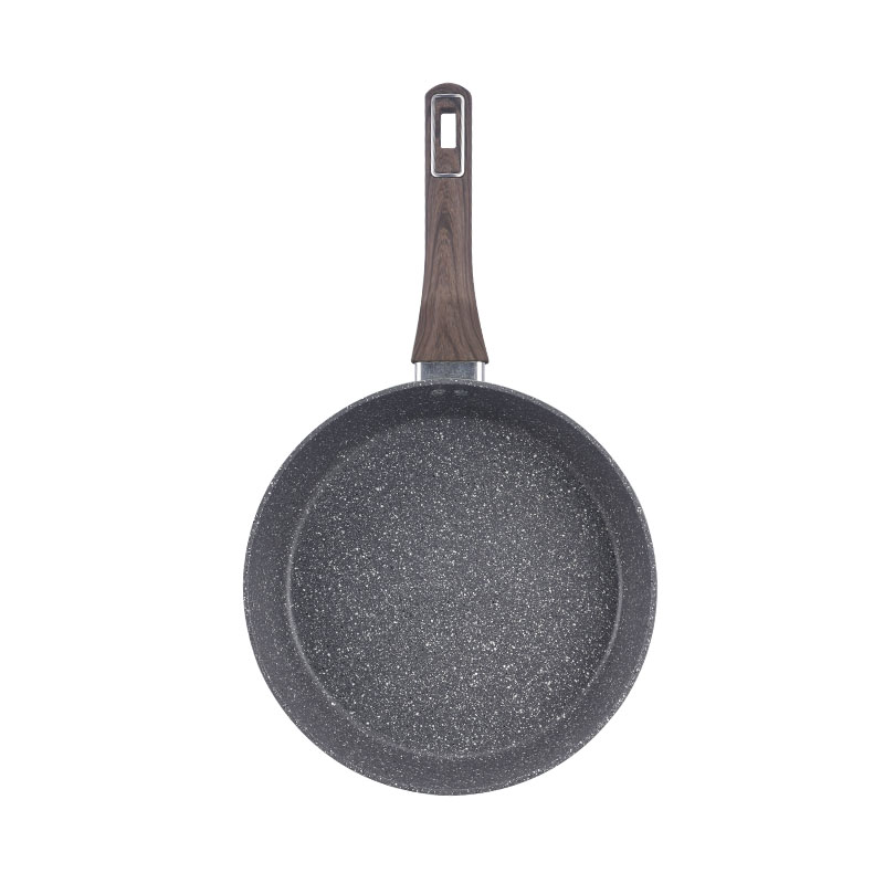 Dark Grey Stone Non Stick Cooking Pots Forged Cookware