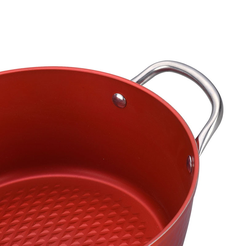 Hammered Stainless Steel Pots And Pans Set Forged Cookware