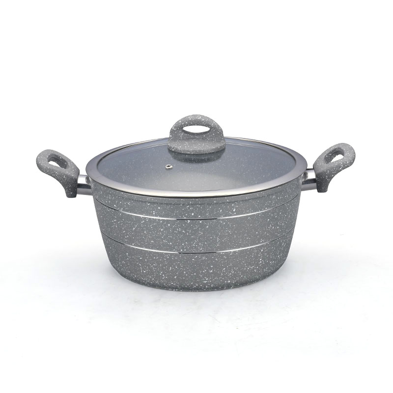 Non Stick Cooking Pan Forged Cookware with White Dots