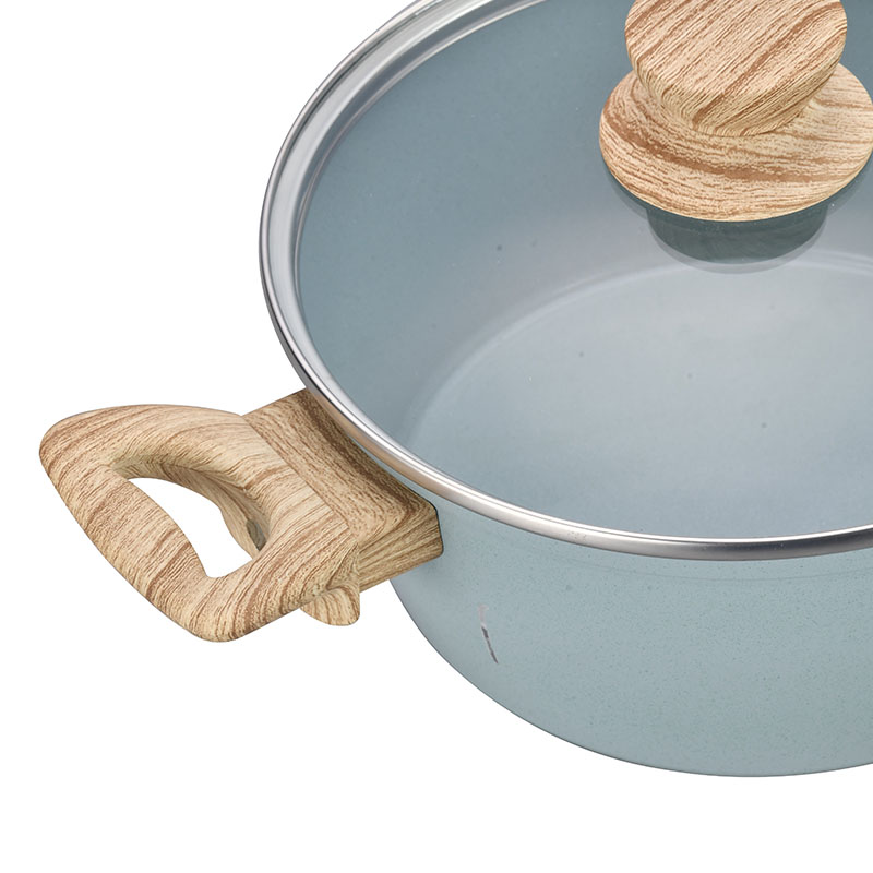 Ceramic Pots And Pans Set Forged Cookware