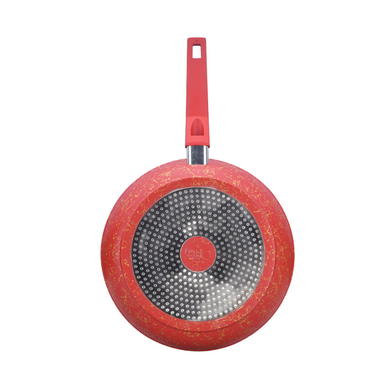 Telamon Red Golden Thread Weave Design Cookware Set