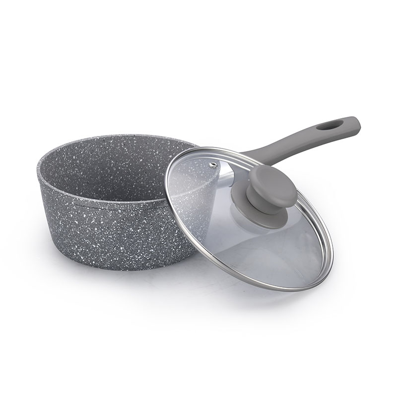 Classical Marble Soft Touch  Forged Cookware Sets