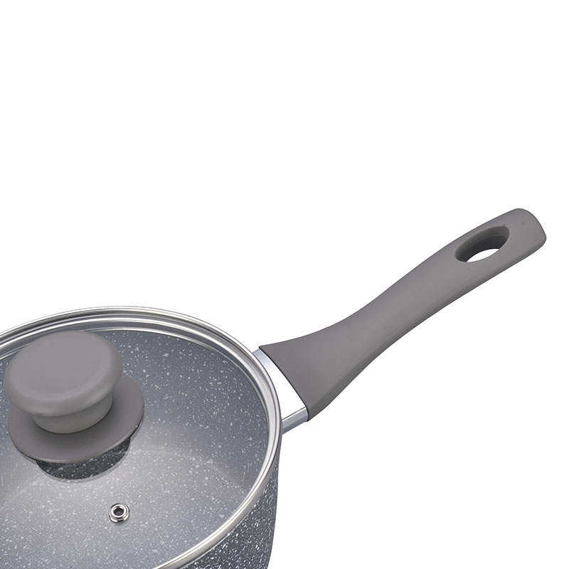 Classical Marble Soft Touch  Forged Cookware Sets