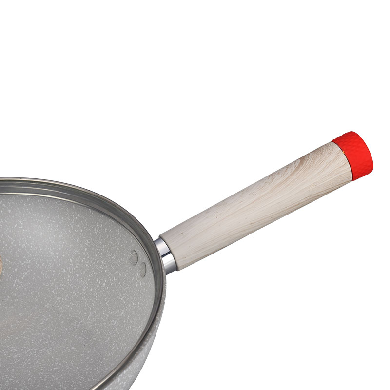Kitchenware Set Marble Forged Cookware with Colorful Ornamental