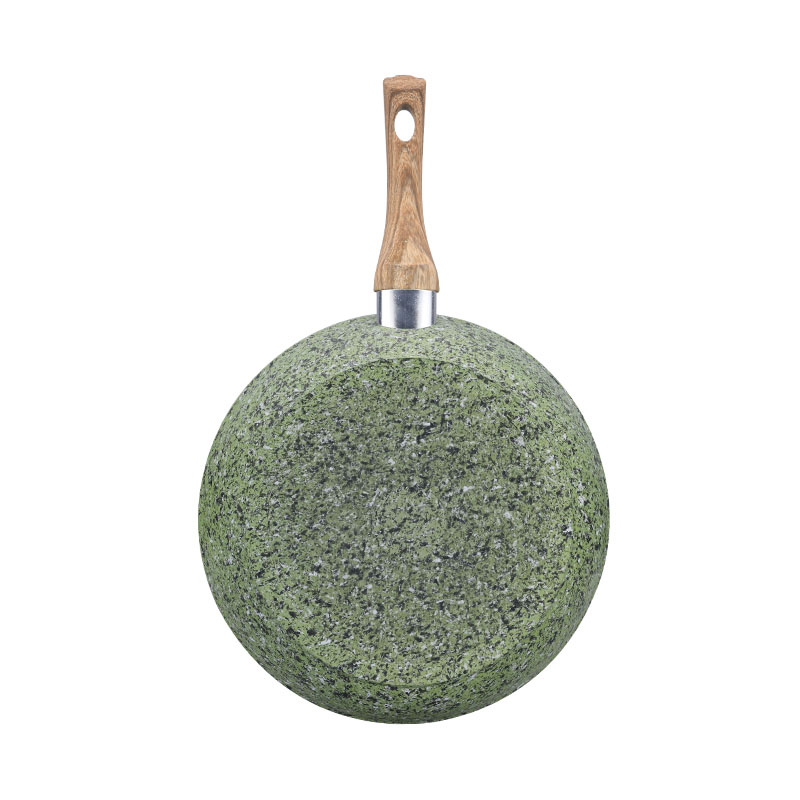 Marble Forged Non Stick Cookware with Wood Grain