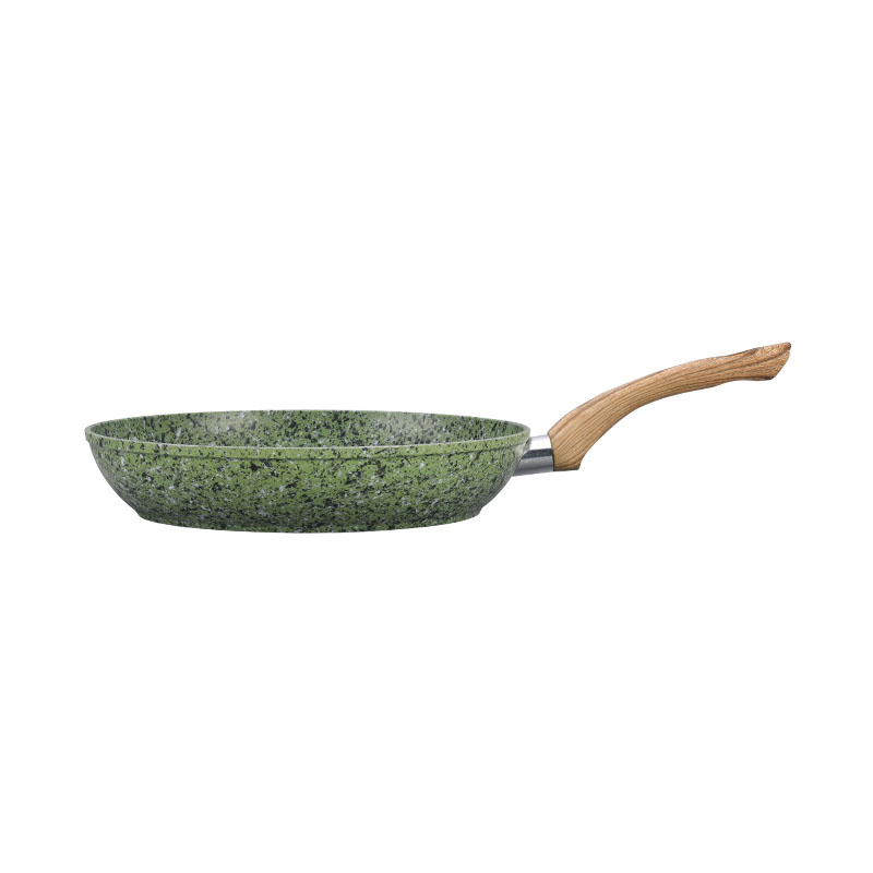 Marble Forged Non Stick Cookware with Wood Grain