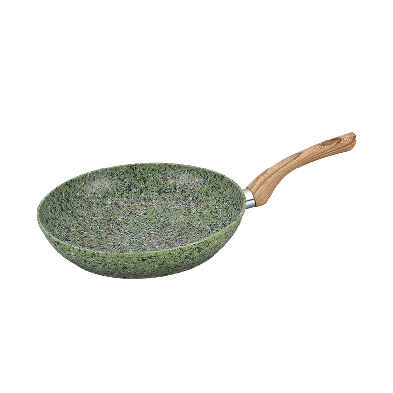 Marble Forged Non Stick Cookware with Wood Grain