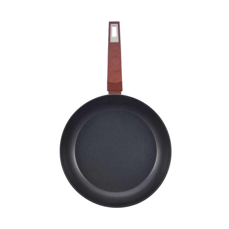 Wood Handle Aluminum Pots And Pans Forged Cookware