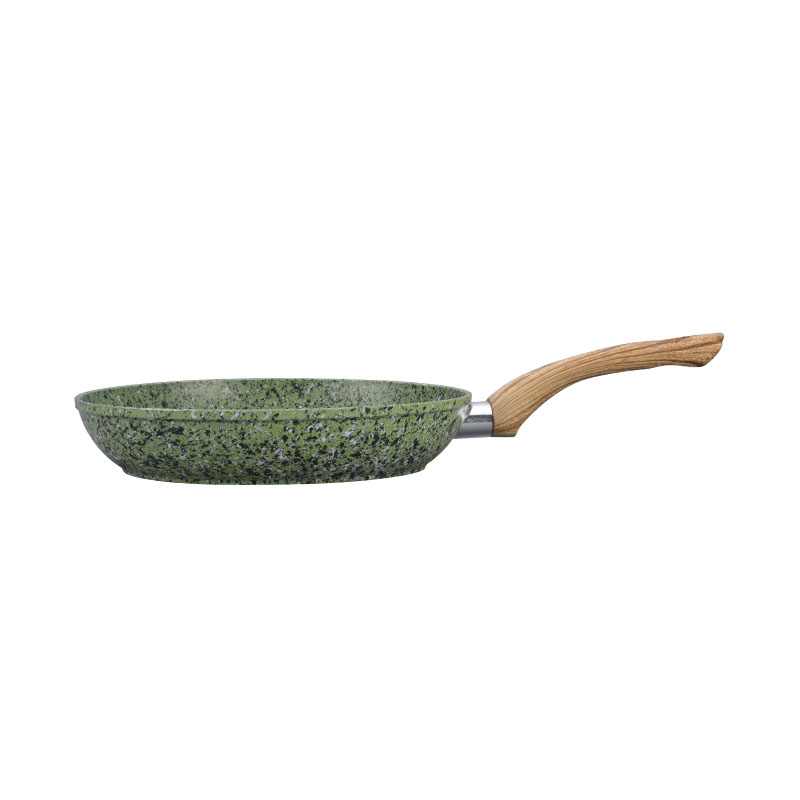 Marble Forged Non Stick Cookware with Wood Grain