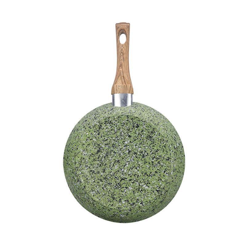 Marble Forged Non Stick Cookware with Wood Grain