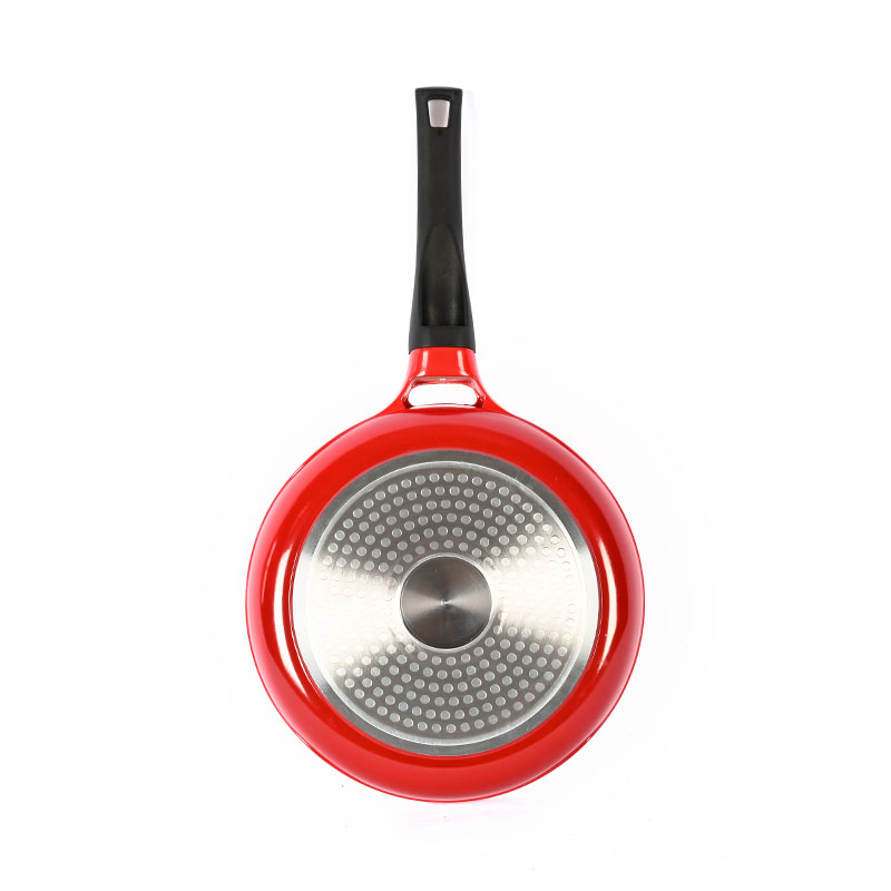 Red Ceramic Cooking Set Die Cast Cookware with Lid
