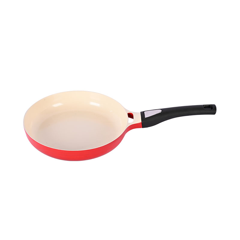 Red Ceramic Cooking Set Die Cast Cookware with Lid