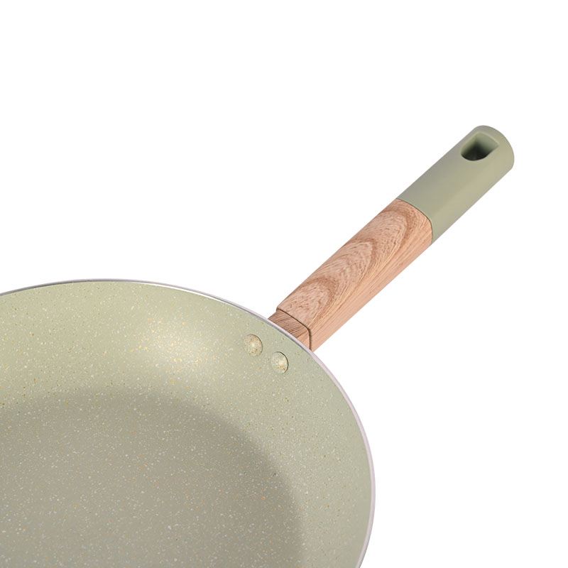 Telamon New Arrival Jade Marble Pressed Cookware Set