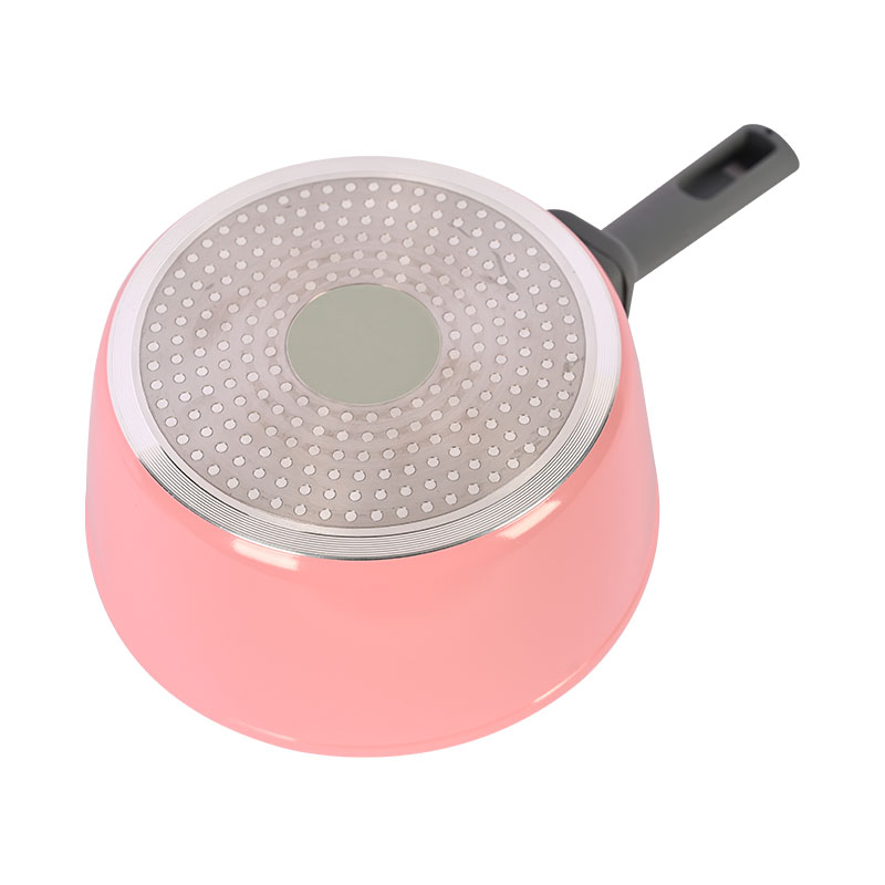 Telamon Pink & Grey Chic Ceramic Coating Forged Cookware Set