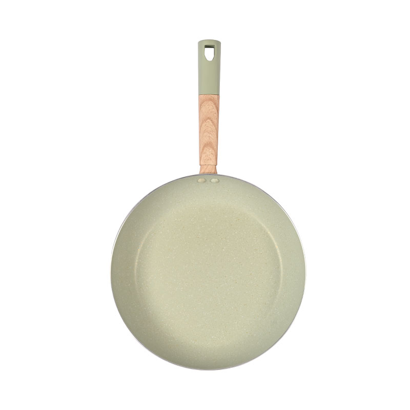 Telamon New Arrival Jade Marble Pressed Cookware Set