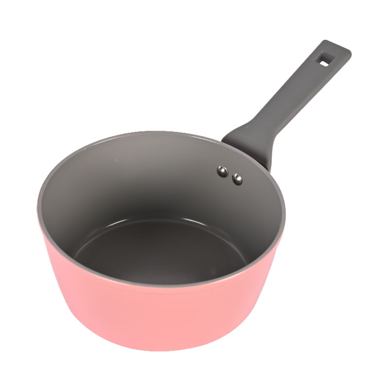 Telamon Pink & Grey Chic Ceramic Coating Forged Cookware Set