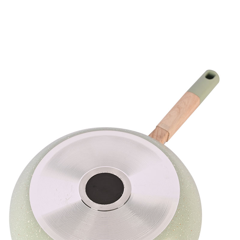 Telamon New Arrival Jade Marble Pressed Cookware Set