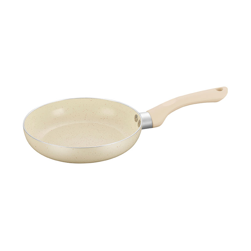 Beige Set Pot Pressed Cookware with Detachable Handle