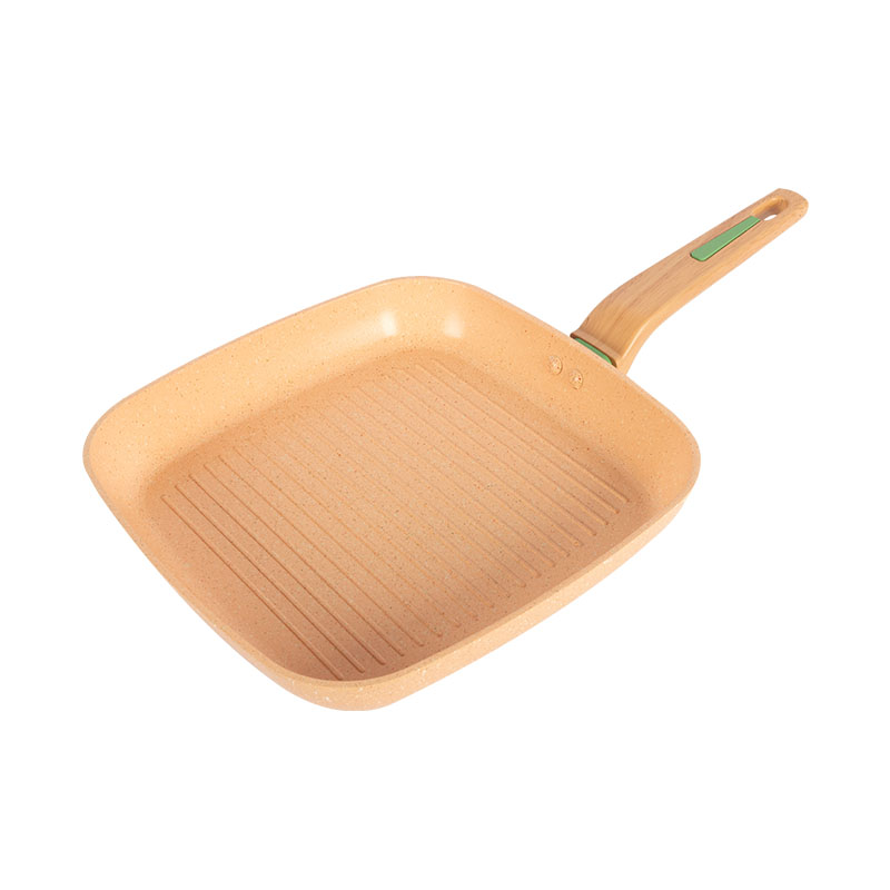 Light Brown Durable Construction Forged Cookware Sets