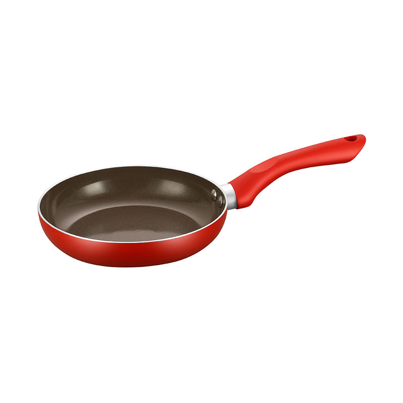 Red Set Pot Pressed Cookware with Glass Lids