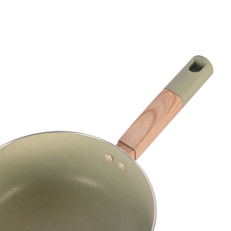 Telamon New Arrival Jade Marble Pressed Cookware Set