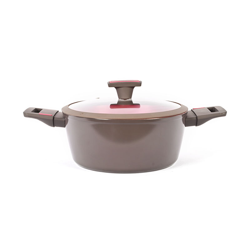 Telamon New Arrival Onyx Grey Forged Ceramic Coating Cookware Set
