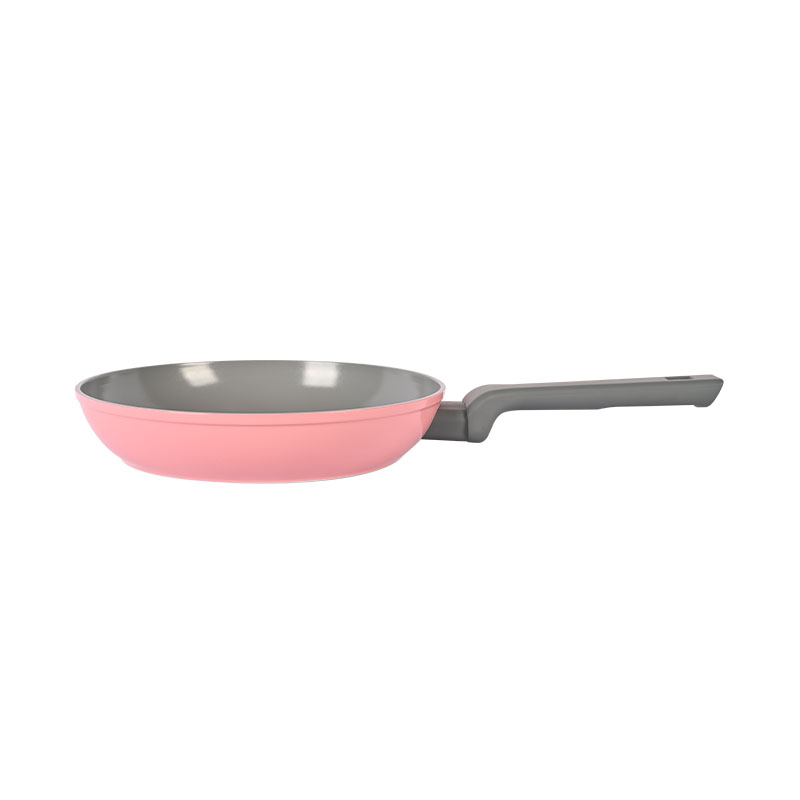 Telamon Pink & Grey Chic Ceramic Coating Forged Cookware Set