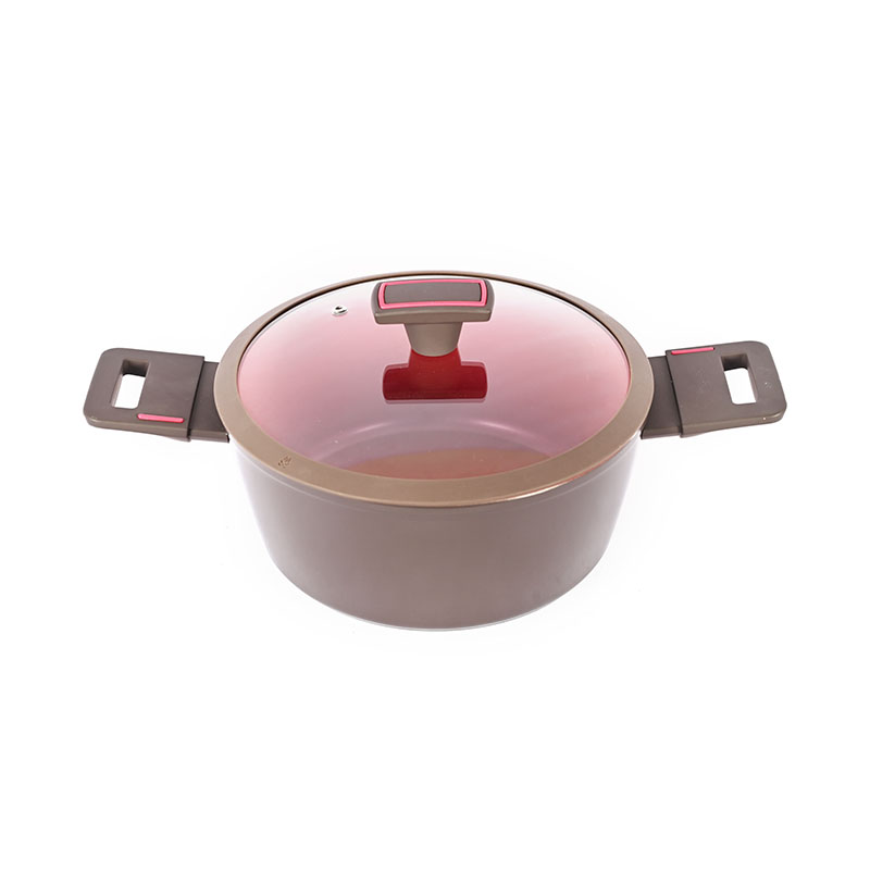 Telamon New Arrival Onyx Grey Forged Ceramic Coating Cookware Set
