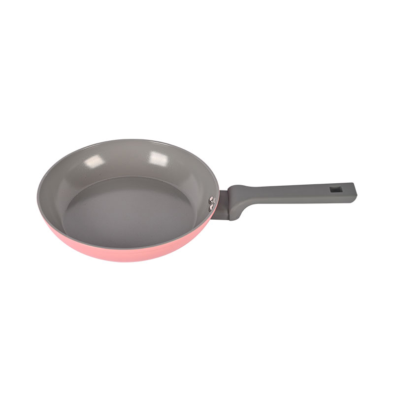 Telamon Pink & Grey Chic Ceramic Coating Forged Cookware Set
