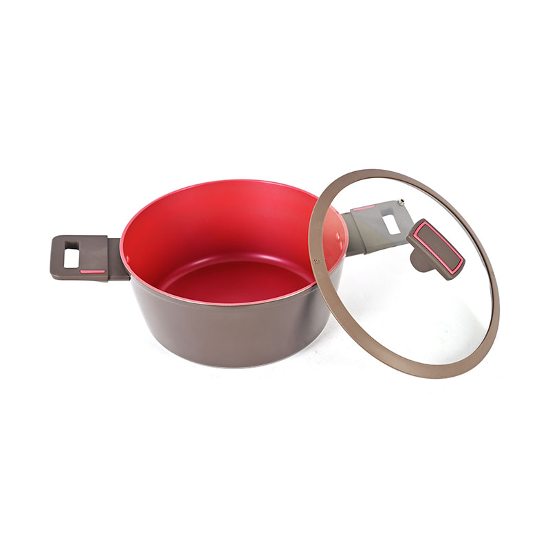 Telamon New Arrival Onyx Grey Forged Ceramic Coating Cookware Set