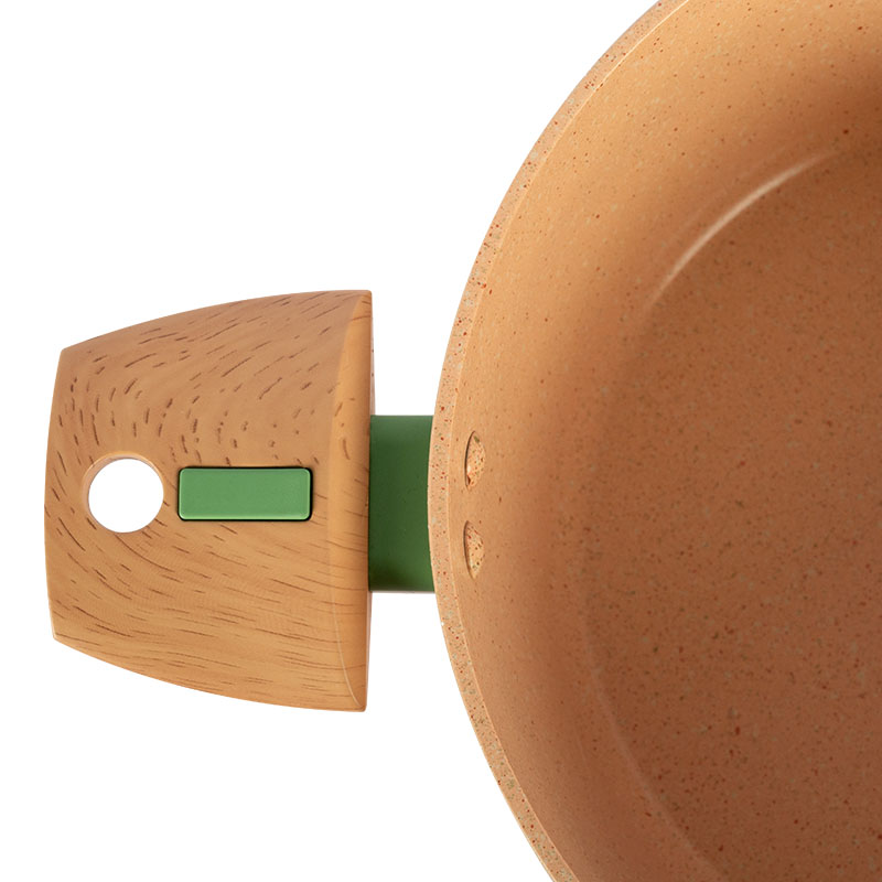 Light Brown Durable Construction Forged Cookware Sets